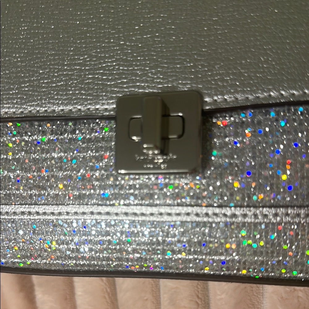 Kate Spade Silver Handbag - Picture 2 of 5